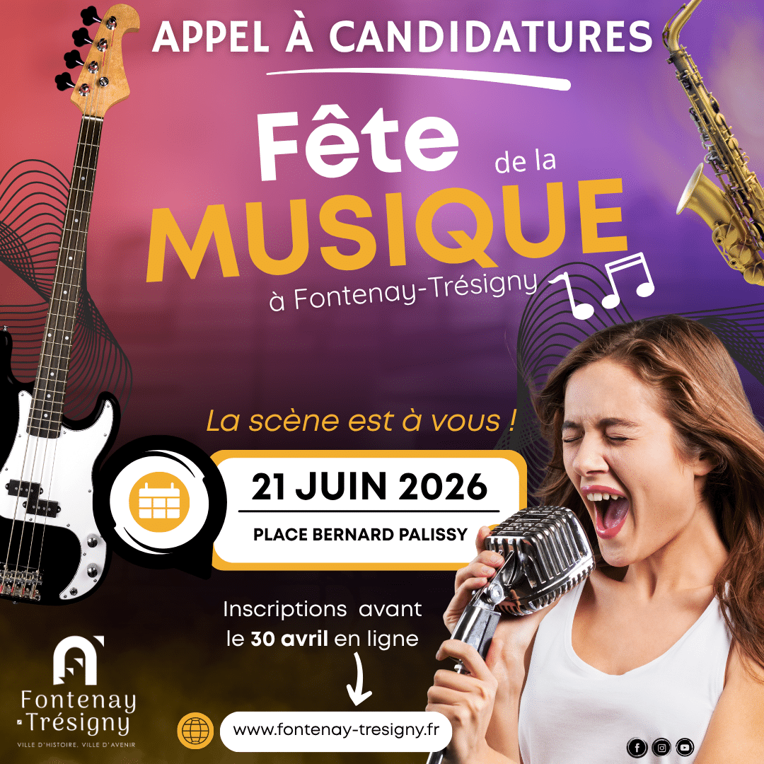 Appel à candidature fête de la musique