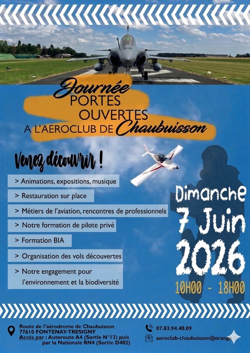 journée portes ouvertes aeroclub chaubuisson 7.06