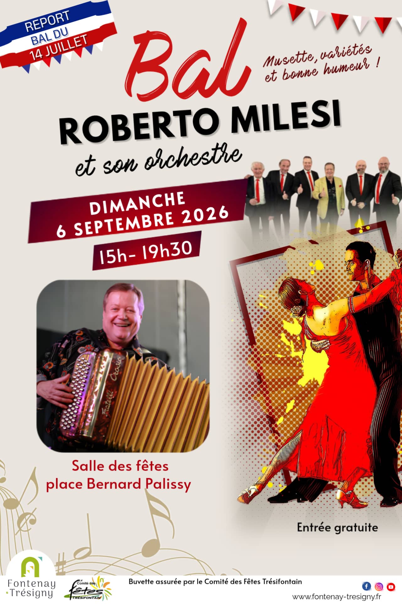 Ballroom Dancing Flyer Design Template (1)
